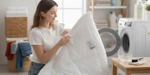 Preparing Comforters for Washing